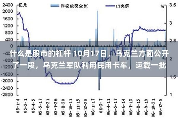 什么是股市的杠杆 10月17日，乌克兰方面公开了一段，乌克兰军队利用民用卡车，运载一批