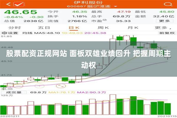 股票配资正规网站 面板双雄业绩回升 把握周期主动权