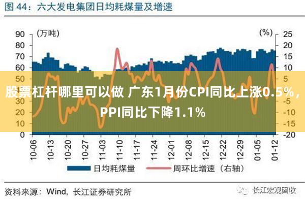 股票杠杆哪里可以做 广东1月份CPI同比上涨0.5%，PPI同比下降1.1%