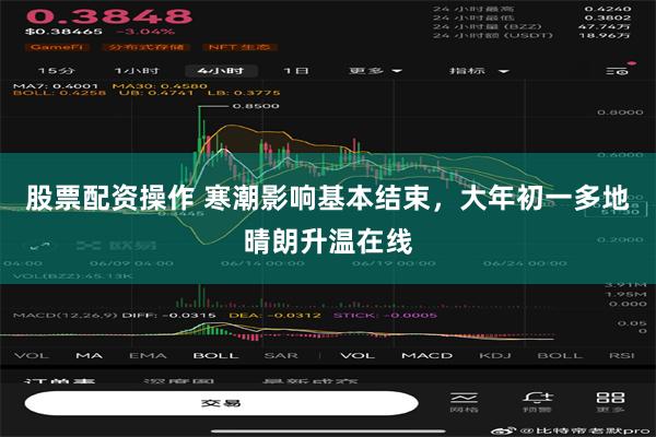 股票配资操作 寒潮影响基本结束，大年初一多地晴朗升温在线